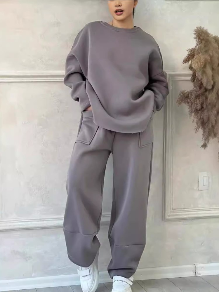 Winter Clothing Kit - Setelan 2 Potong Baru Wanita Musim