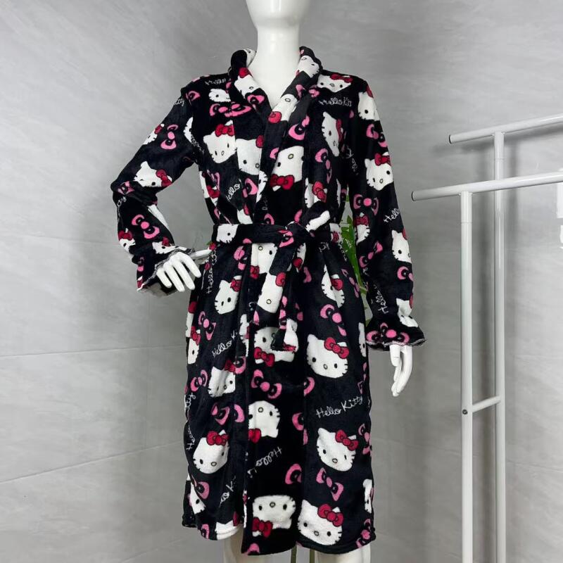 Winter Clothing - Baju Tidur Hello Kitty Jubah Mandi