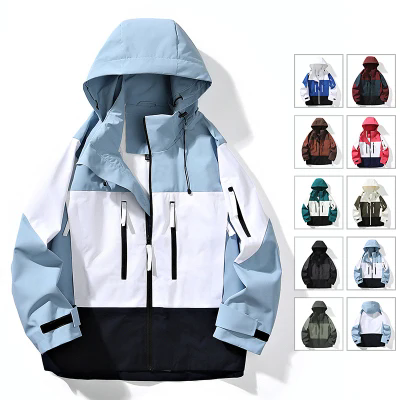 Windproof Jacket Softshell - Parka Musim Dingin Pria 2025 Jaket