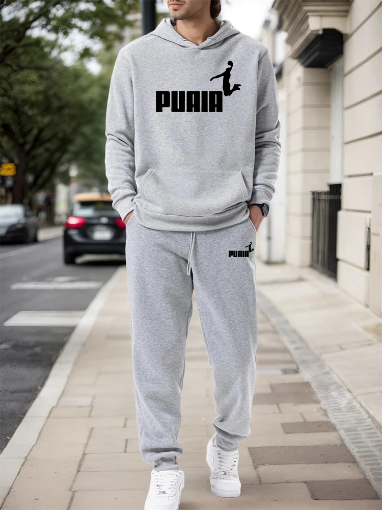 Winter Clothing - Setelan Pria/Hoodie/Celana 2026 Musim Gugur Musim