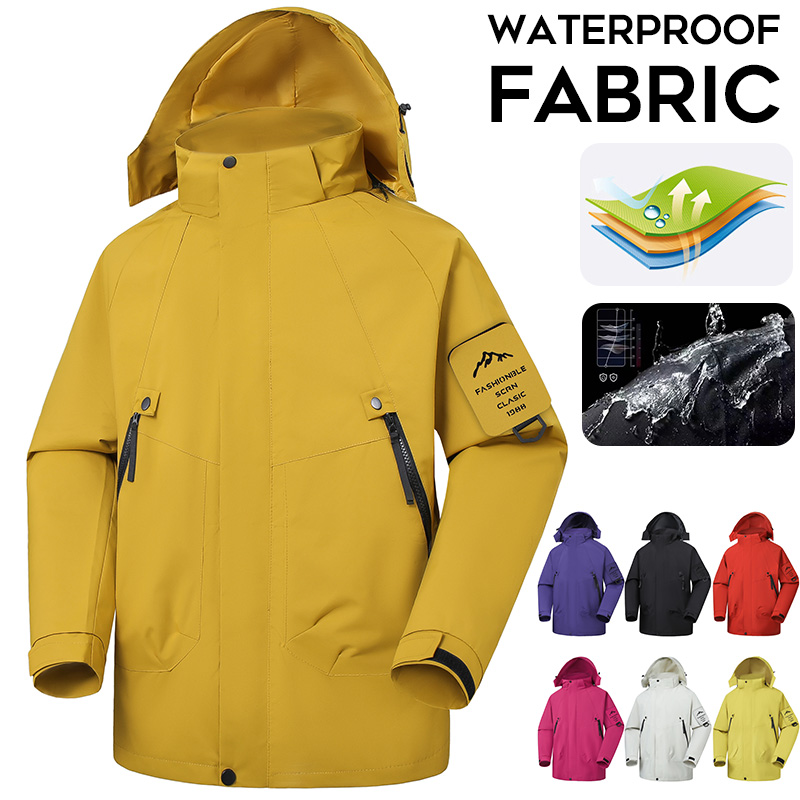 Windproof Jacket Softshell - Jaket Tahan Air Unisex untuk Aktivitas