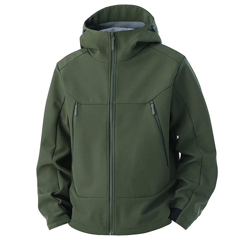 Windproof Jacket Softshell - Jaket Softshell Pria Tahan Angin Tahan