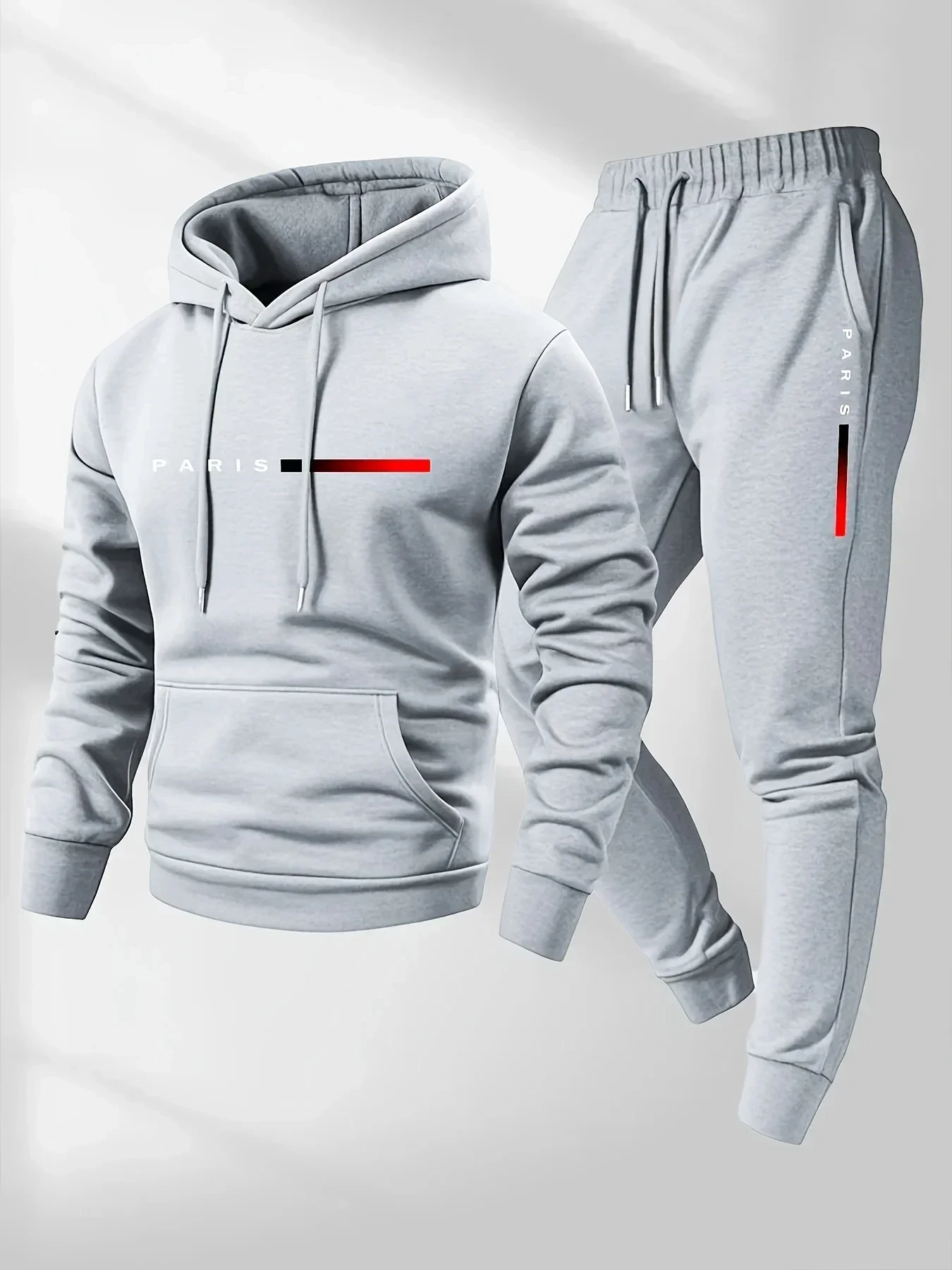 Setelan Sweater Cetak Huruf PA - Winter Clothing ulasan dan harga