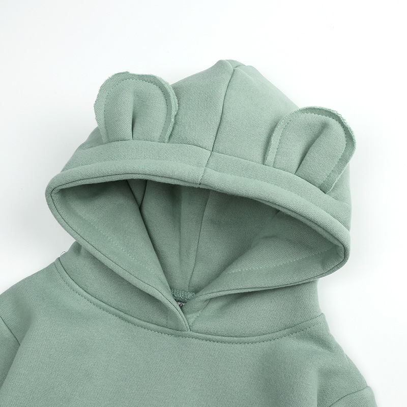 Hoodie beruang anak-anak bordi - Winter Under Clothing ulasan dan harga