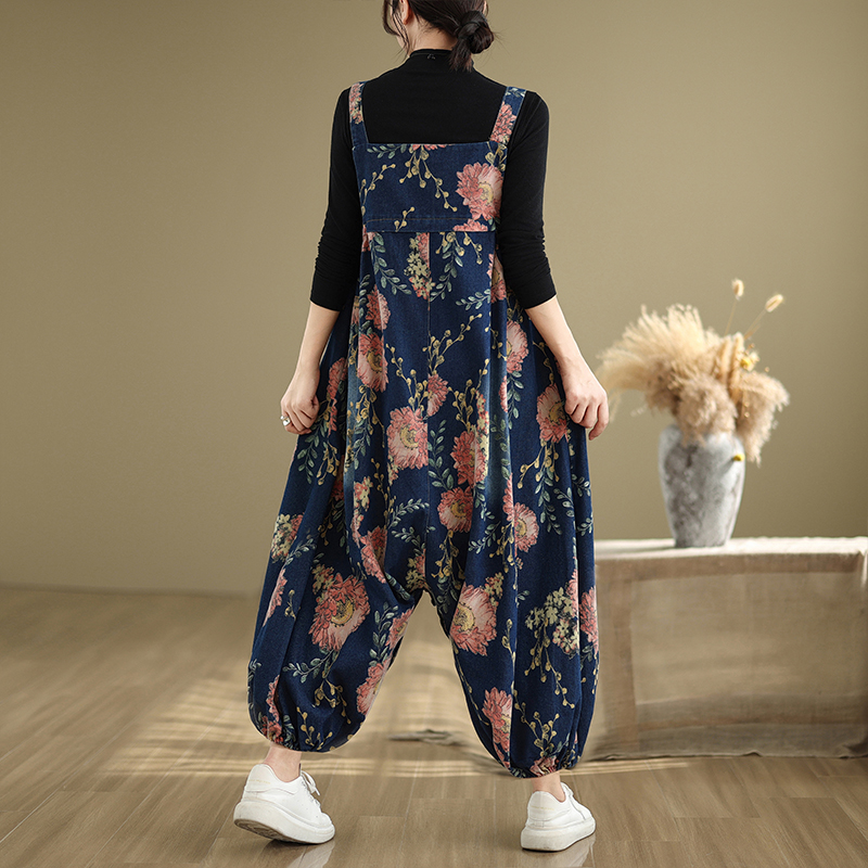 Overall Denim Kasual Longgar u - Winter Clothing Plus Size ulasan dan harga