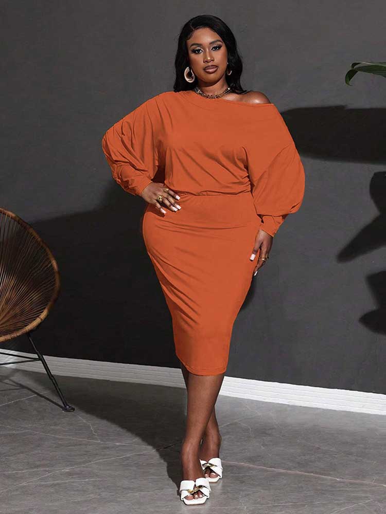 Gaun keluar oranye Solid untuk - Winter Clothing Plus Size ulasan dan harga