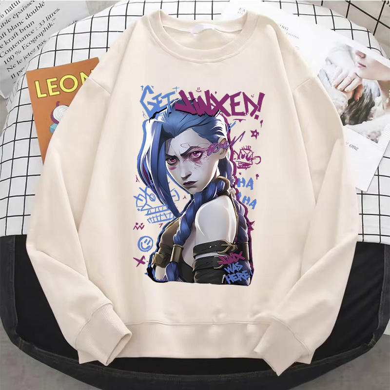 Jinx Arcane Hoodie Anime wanit - Winter Under Clothing ulasan dan harga