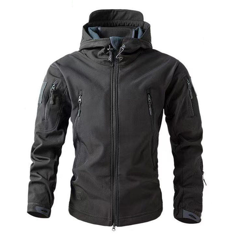 Jaket Taktis Soft-shell Kulit  - Windproof Jacket Softshell ulasan dan harga