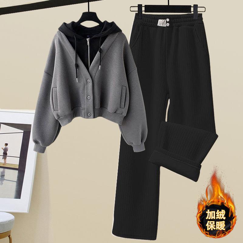 Jaket Hoodie lembut dan tebal, - Winter Clothing Kit ulasan dan harga