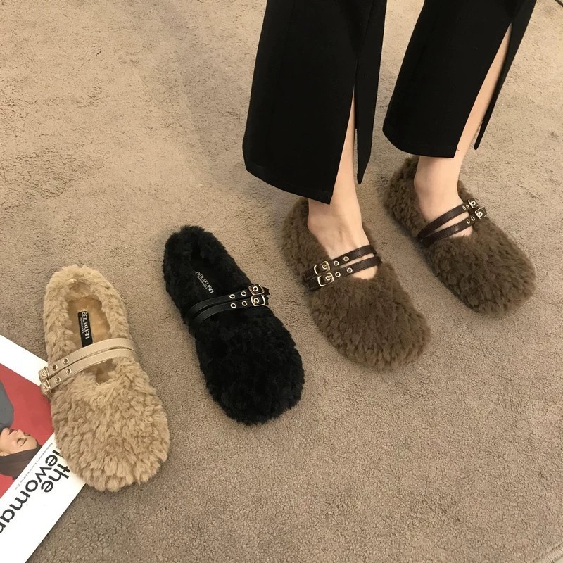 Sepatu Wanita Model Flat Berba - Winter Clothing For Women ulasan dan harga