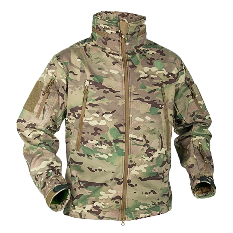 Jaket Bulu Softshell Musim Din - Windproof Jacket Softshell ulasan dan harga
