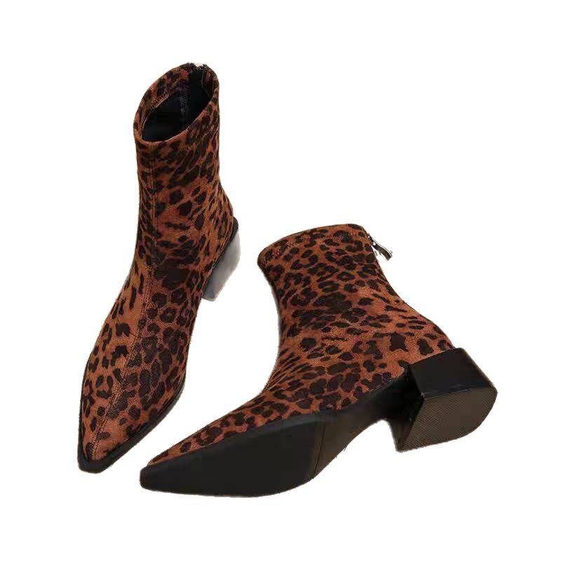 Sepatu Bot Wanita Hak Rendah M - Winter Clothing For Women ulasan dan harga