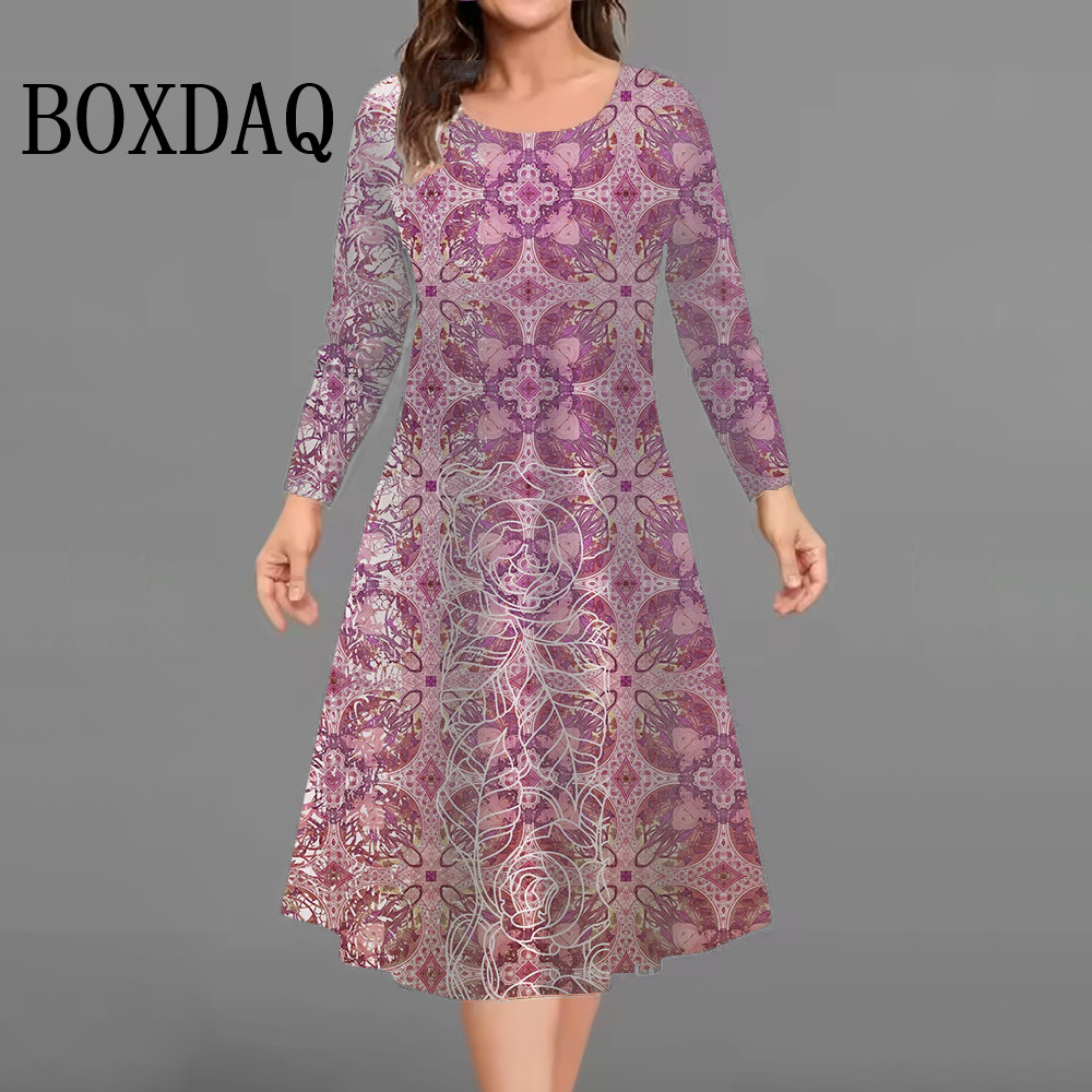 Gaun Wanita Elegan Fashion Bar - Winter Clothing Plus Size ulasan dan harga