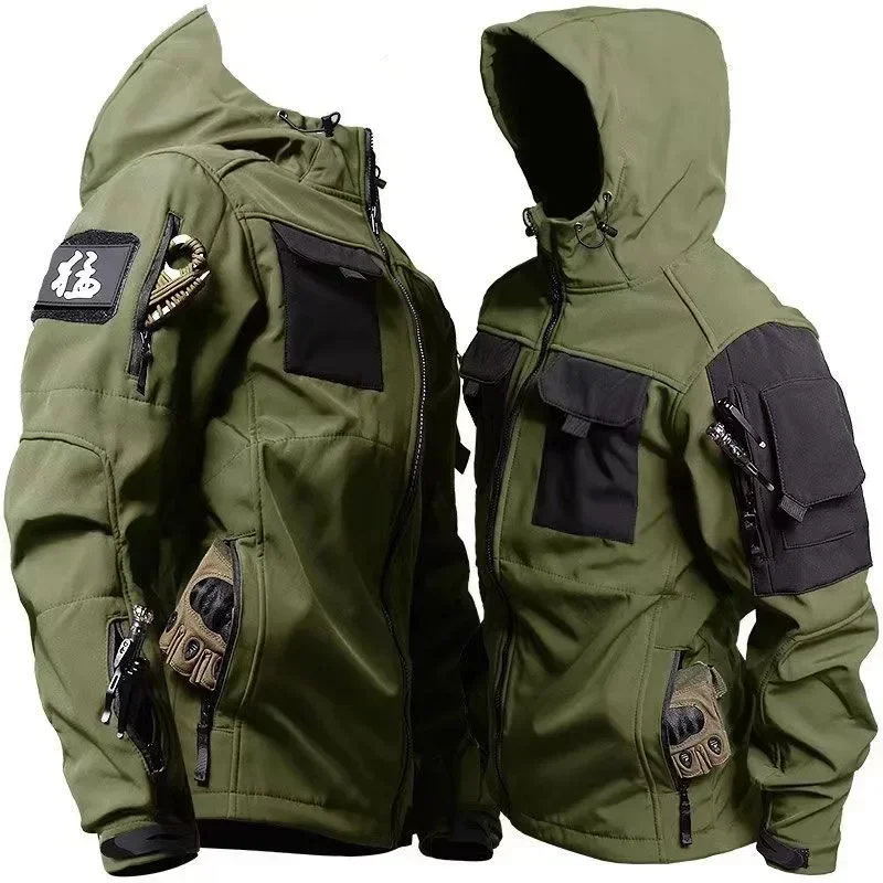Jaket dan celana pria, GL musi - Windproof Jacket Softshell ulasan dan harga