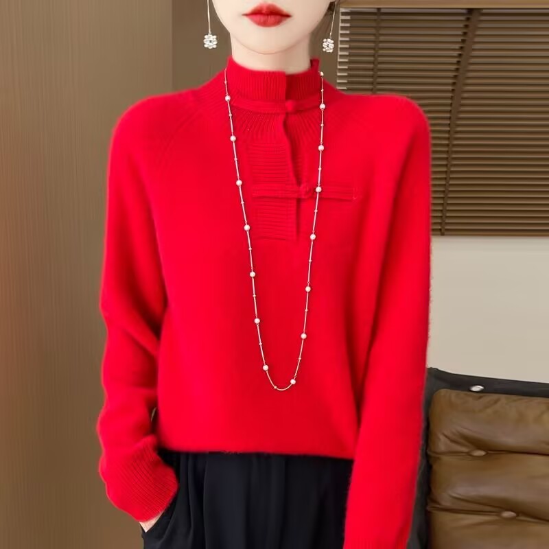 Sweter Ibu Musim Gugur dan Mus - Winter Under Clothing ulasan dan harga
