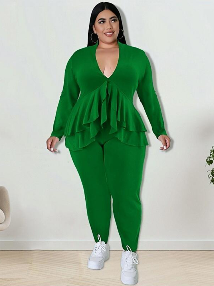 Pakaian Wanita Ukuran Plus Set - Winter Clothing Plus Size ulasan dan harga