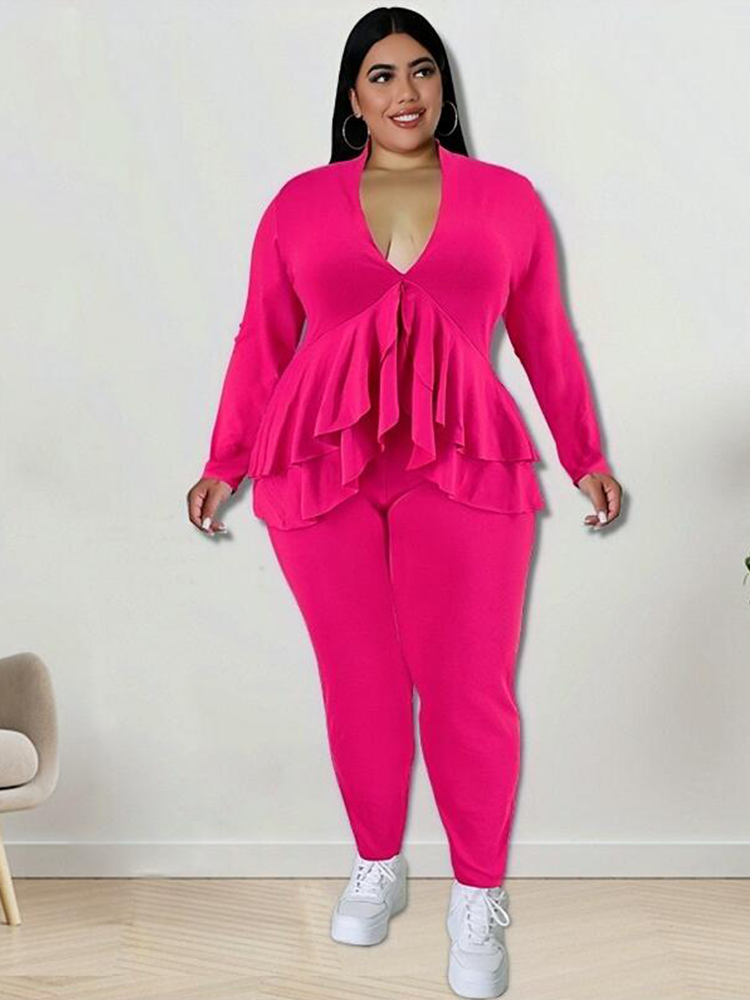 Pakaian Wanita Ukuran Plus Set - Winter Clothing Plus Size ulasan dan harga