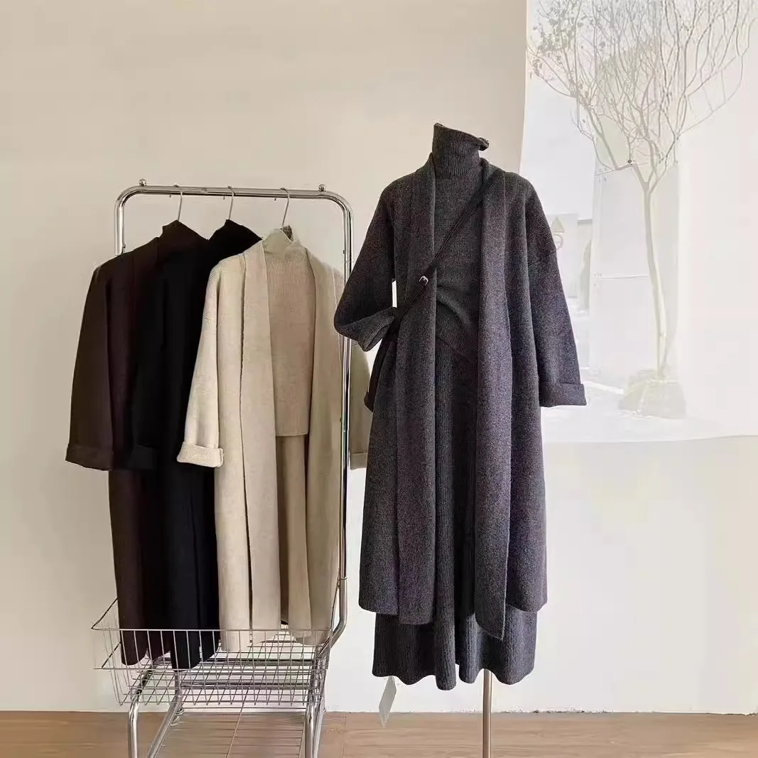 Rompi Sweter Panjang Wanita Se - Winter Clothing Kit ulasan dan harga