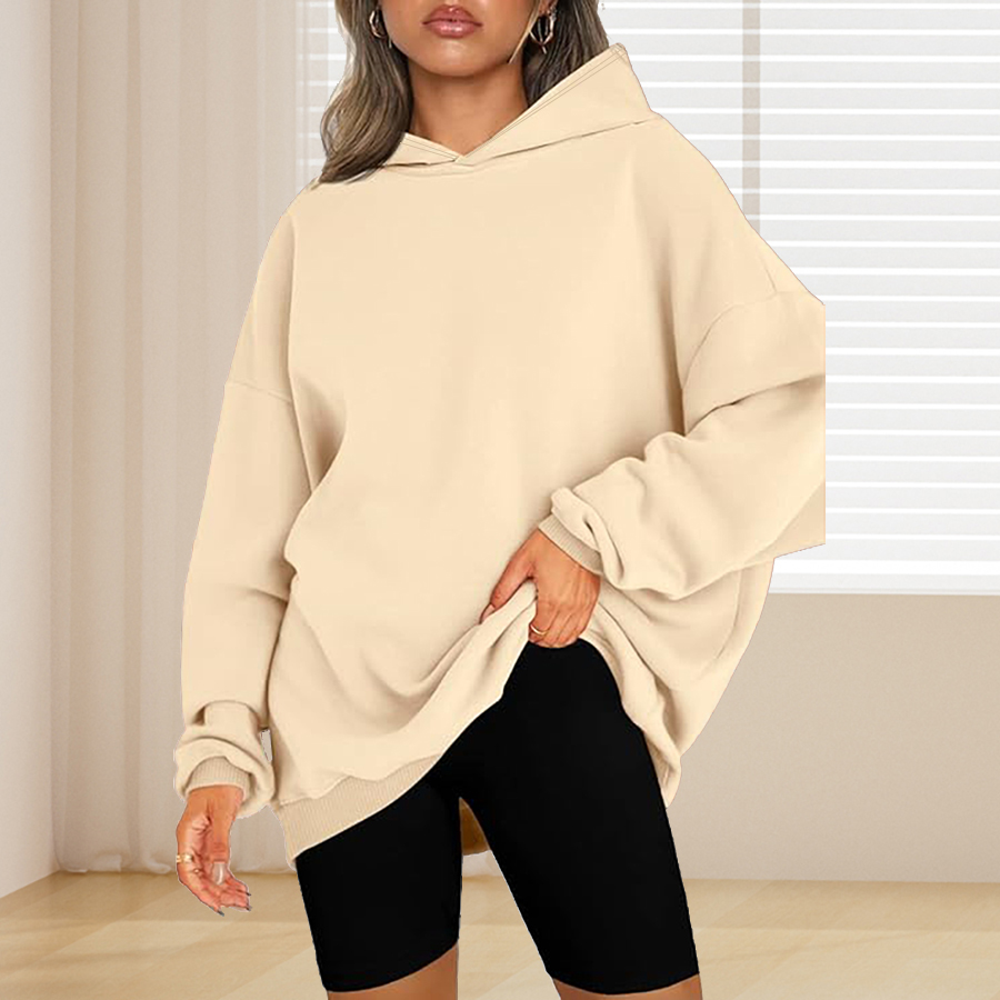 Hoodie Warna Polos Dasar Ukura - Winter Clothing Plus Size ulasan dan harga