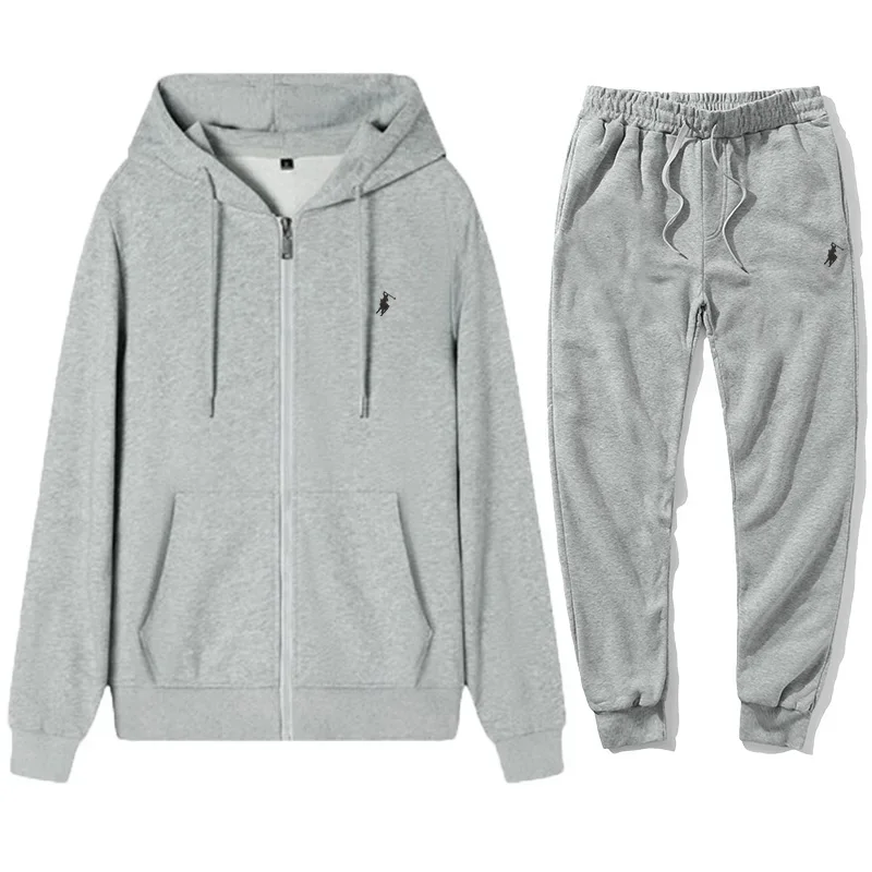 Setelan Hoodie Klasik Pria 202 - Winter Clothing Kit ulasan dan harga