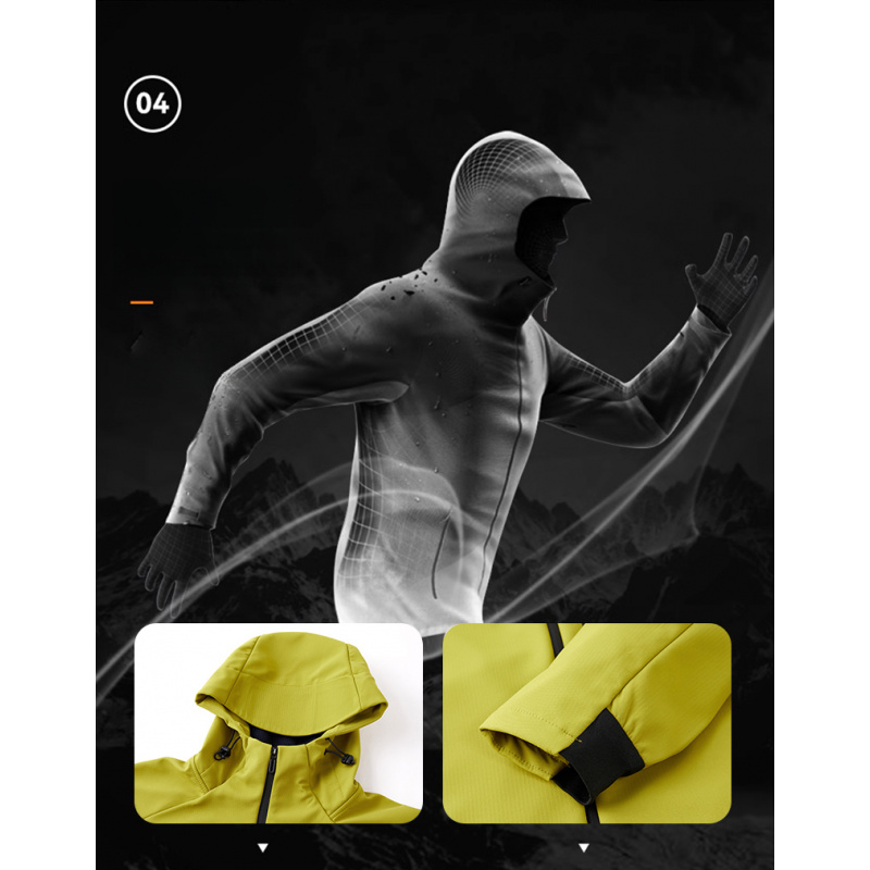 Jaket Hiking Tahan Air untuk A - Windproof Jacket Softshell ulasan dan harga