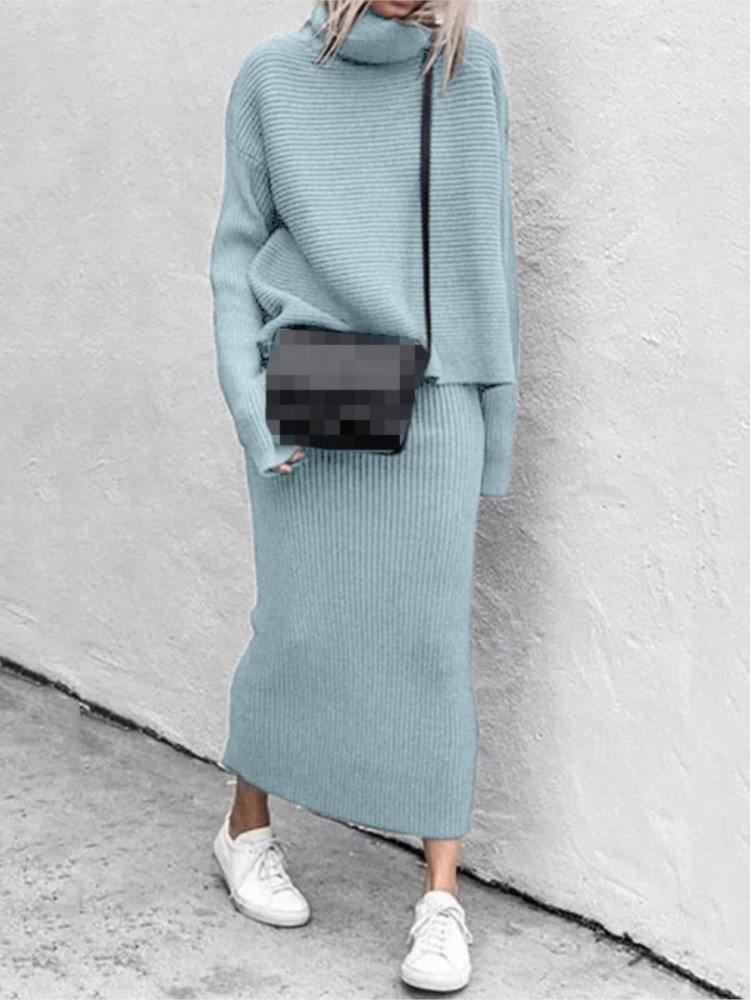 Set Rok Tenun Panjang Sedang W - Winter Clothing Kit ulasan dan harga