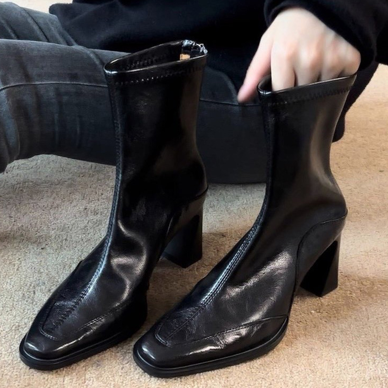 Sepatu Bot Pergelangan Kaki Wa - Winter Clothing For Women ulasan dan harga