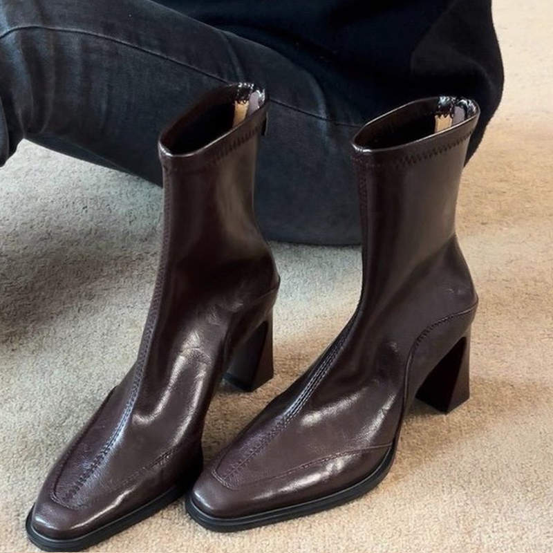 Sepatu Bot Pergelangan Kaki Wa - Winter Clothing For Women ulasan dan harga