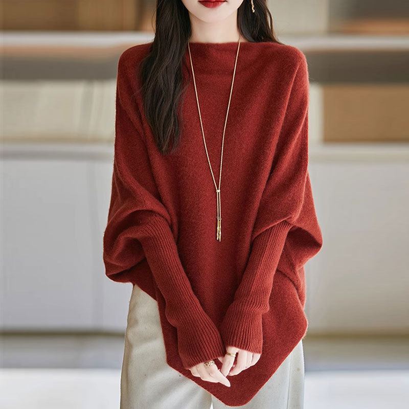 Kaos Rajut Wanita Lazy Wind Fi - Winter Clothing Looks ulasan dan harga